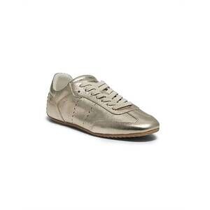 NEW ODISSI women's cass metallic sneaker in oro
